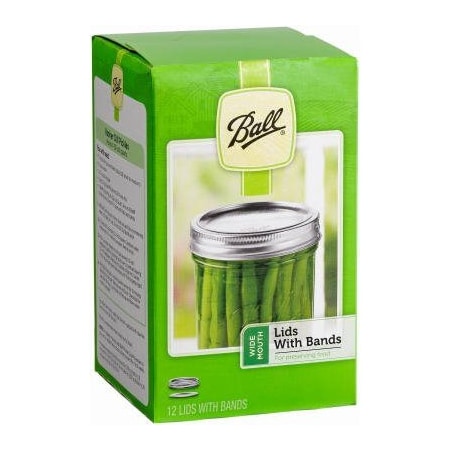 Rubbermaid Ball 12PK WM Jar Cap 40000ZFP